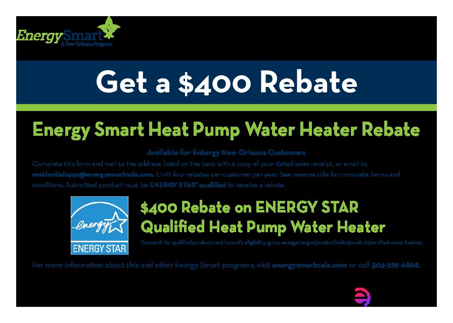 Ppl Heat Pump Water Heater Rebate